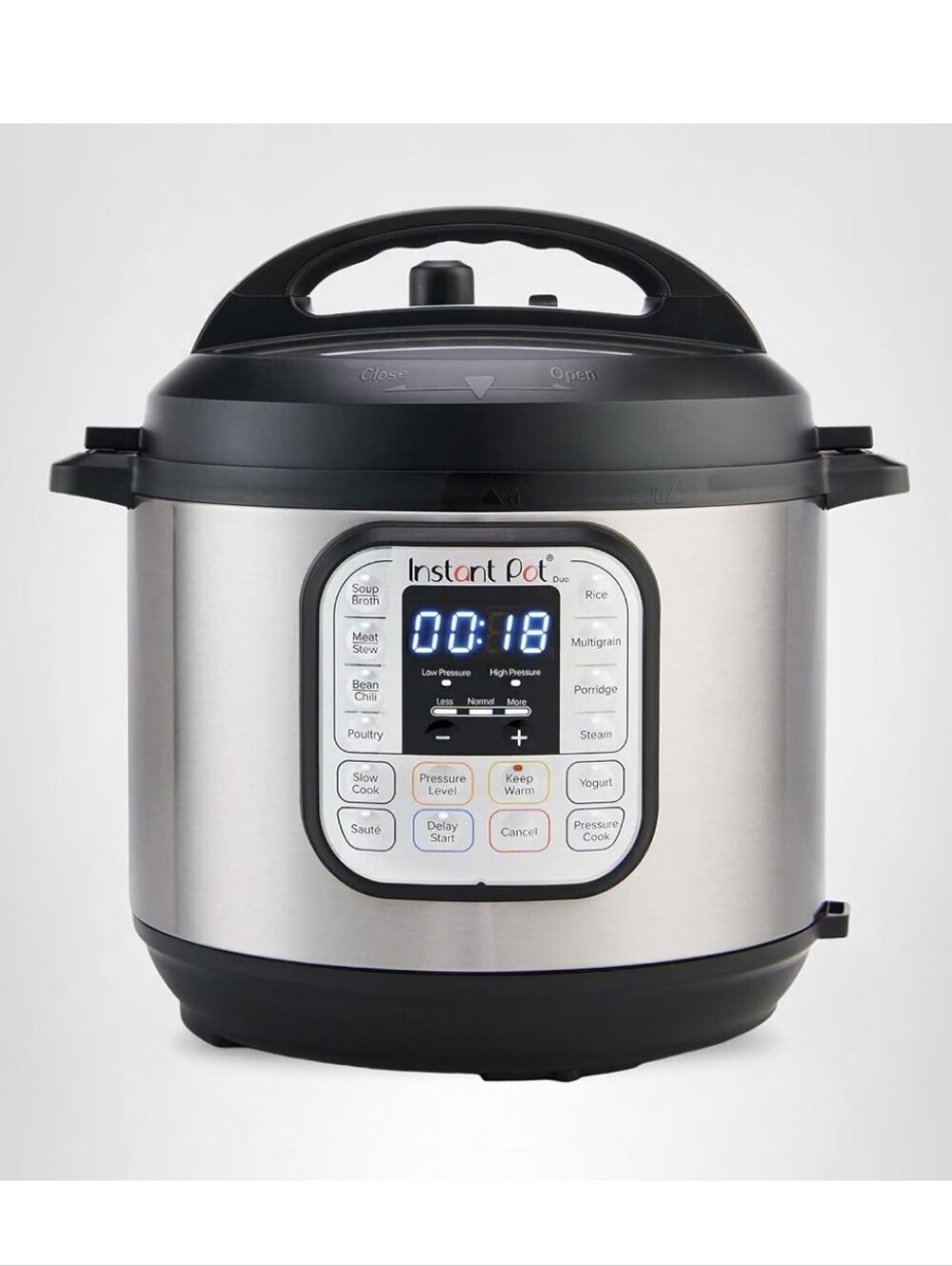Instant Pot Duo 7-in-1 Electric Pressure Cooker, Slow Cooker,  Steamer 6 Quart